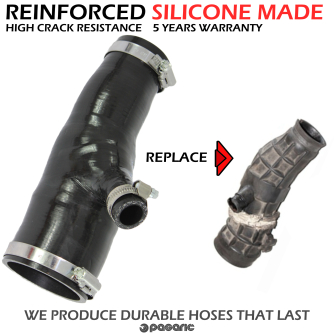 Zamjensko novo gornje crijevo zračnog filtera i turbine ALFA ROMEO 147 / GT, 1.9 JTD, 46794405, 55186755, 46771042