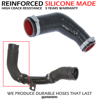 Zamjensko donje crijevo intercoolera turbine FIAT ABARTH 1.4 , ALFA ROMEO MITO 1.4 T JET, 51877271, 51838613, 51816892, 51825574, 51877271, 51816894, 51838614, 50902212