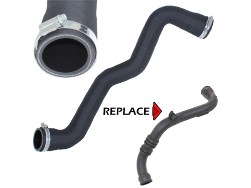 Zamjensko crijevo intercolera turbine RENAULT LAGUNA II 1.9 DCI, 8200360086, 8200730597