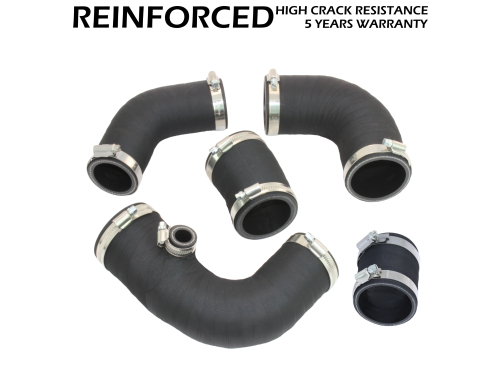 Crijeva intercoolera i turbine Nissan Patrol 3.0, 16578-VC104, 16578-VC12A, 16578VC104, 16578VC12A, A4463-VC10A, 14463-VC101, A4463VC10A, 14463VC101, 14468-VC10B, 14468VC10B, 14468-VC10C, 14468VC10C