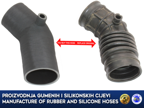 Lancia kappa 2.0 crijevo filtera zraka od usine grane,  F1000670, 60658880