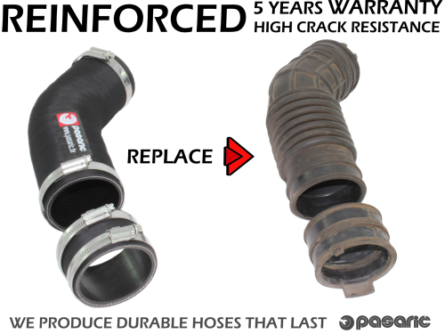 Replacement air filter hoses FIAT SEDICI 1.9 D Multijet, SUZUKI SX4 1.9 DDiS, 71743977, 13882-79J50, 1388279J50