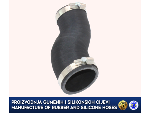 Crijevo interkulera i turbine za vw transporter t4, 183241T.1, 7D0145832B