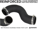 Replacement intake manifold intercooler tube CITROEN JUMPER / PEUGEOT BOXER, 2.0 / 2.2 / 3.0  HDI / FIAT DUACTO 2.2 D, 1379294080, 1614084380, 1370204080