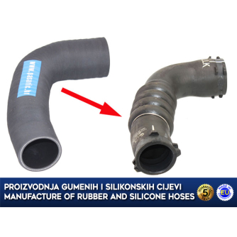 Zamjensko crijevo intercoolera  turbine AUDI A6 2.7, 3.0 TDI, 4F0145738F