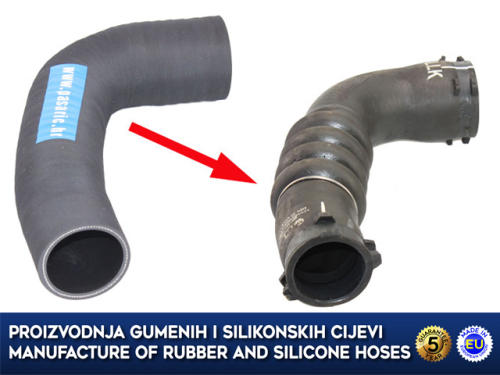 Zamjensko crijevo intercoolera  turbine AUDI A6 2.7, 3.0 TDI, 4F0145738F