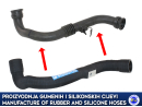 Zamjensko crijevo intercoolera i turbine RENAULT MEGANE II / SCENIC II, 1.9 DCI, 8200502920, 8200201617, 8200363471, 8200658187