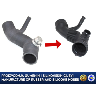 Zamjensko crijevo zraka za ALFA ROMEO / 159 / BRERA COUPE / SPIDER, 51858781