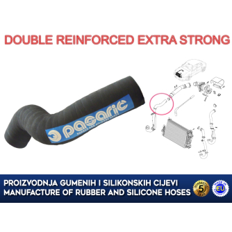 Zamjensko crijevo intercoolera turbine OPEL VECTRA C / SIGNUM, 2.0 DTI / 2.2 DTI, 24415006, 55352542, 93185363, 5860921, 5860812, 860468, 9551594 