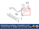 Zamjensko crijevo intercoolera i turbine FIAT DOBLO CARGO / DOBLO, 1.9 MJTD, 51767530, 51757422