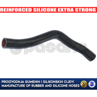 Replacement radiator hose ALFA ROMEO 166 2.5 / 3.0 V6, 60622962, 60661921, 60622960, 606619210