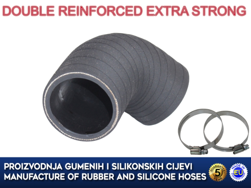 Zamjensko crijevo intercoolera i turbine, VW PASSAT / SHARAN, SEAT ALHAMBRA, 2.0 TDI, 7M3145795A, 3M216F073BB