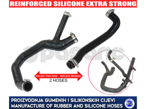 Zamjenski set crijeva hladnjaka vode OPEL OMEGA B 2.2 16V, 90467819, GM 90467819, 90467256, GM 90467256