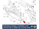 Zamjensko crijevo intercoolera FIAT BRAVO II 1.6D, LANCIA DELTA 1.6, 51792357