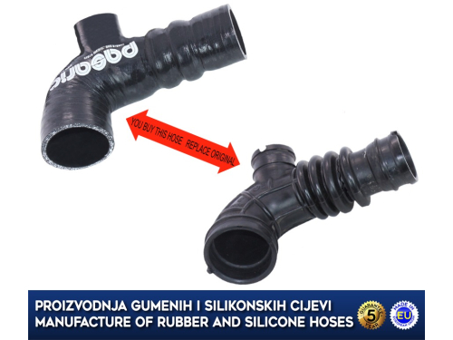 Crijevo intercoolera za Alfa Romeo 145 i 146 1.9 jtd