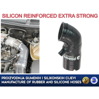 Zamjensko crijevo usisa zraka ALFA ROMEO 166 V6 24V 2.5, 3.0, 3.2, F1001800, 60666648, 60658883