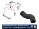 Replacement upper intercooler turbo hose MINI COOPER / CLUBMAN / ONE 1.6D, 13712753079, 2753079, 1017586S01