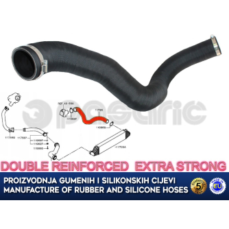 Zamjensko crijevo intercoolera turbine MITSUBISHI OUTLANDER III 2.2 DI-D, 1505A568