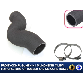 Zamjensko crijevo intercoolera  turbine OPEL ASTRA / ZAFIRA, 1.7 CDTI / DTI, 55355008, 55354263, 55351440, 6302608, 1302494, 130249