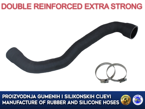 Zamjensko crijevo intercoolera OPEL MERIVA / CORSA / COMBO / 1.7 CDTI, 5835870, 93329873, 644549552