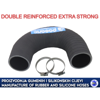 Zamjensko crijevo intercoolera OPEL SIGNUM / VECTRA C 1.9 CDTI, SAAB 9-3 1.9 TID, 55352567, 13289461, 315805007, 55350914