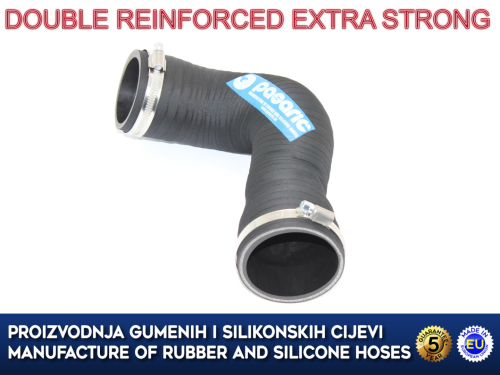 Zamjensko gornje crijevo intercoolera i turbine OPEL VECTRA C, OPEL SIGNUM, 3.0 CDTI, 13277075, 835268, 835876, 55556525, 13277076