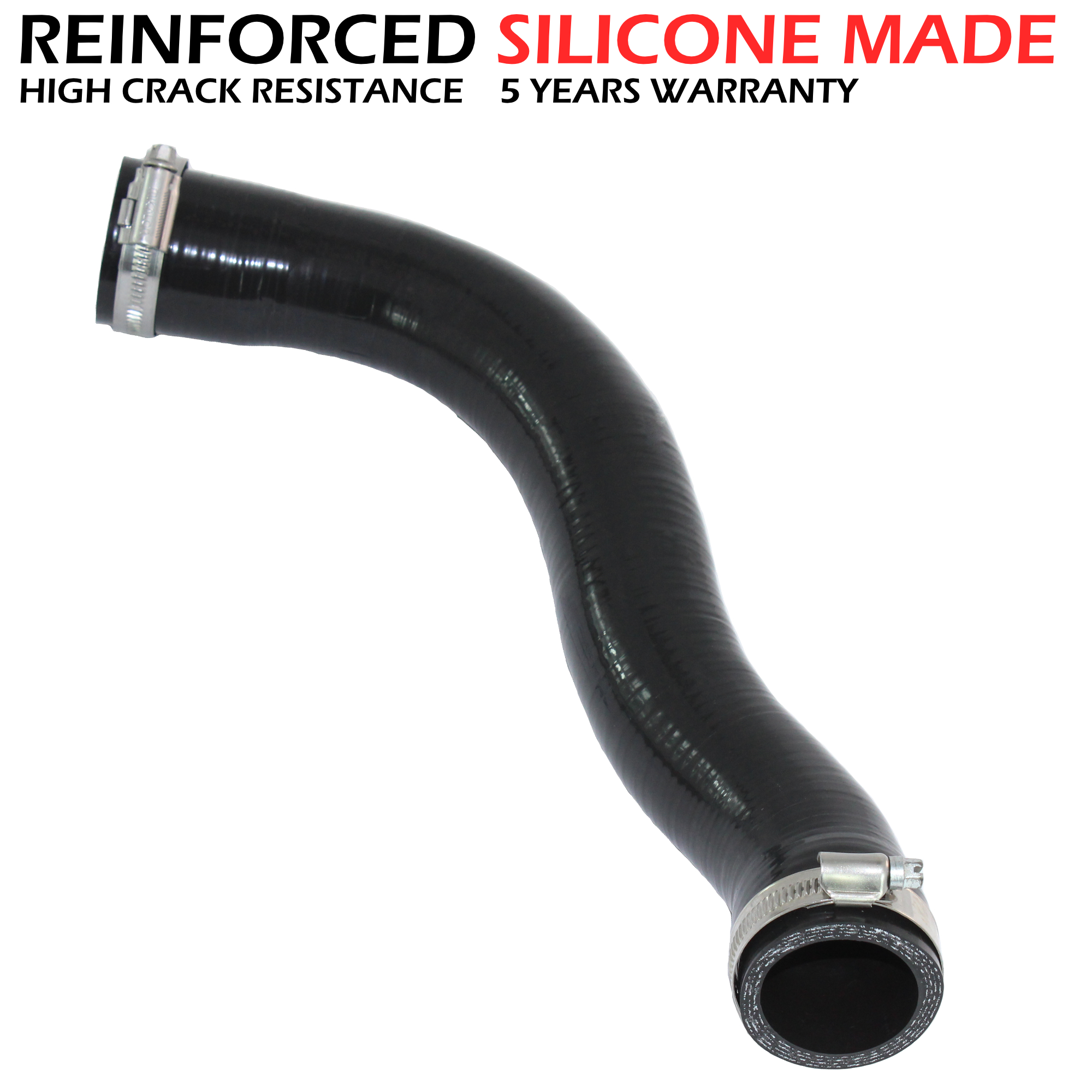 Replacement silicone radiator hose BMW 535i 540i 735i 740i E38 E39, 11531745595, 11 53 1 745 595, 1745595, 1.53-1745595B, 11-53-1-745-595, 11.53.1.745.595, 11531745595B