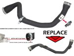 Replacement intercooler turbo hose RENAULT LAGUNA / LATITUDE III 1.5 DCI, 144606143R, 8200837118, 8 200 837 118, 072760 - Image 4