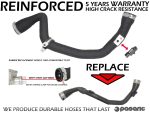 Replacement intercooler turbo hose RENAULT LAGUNA / LATITUDE III 1.5 DCI, 144606143R, 8200837118, 8 200 837 118, 072760 - Image 2