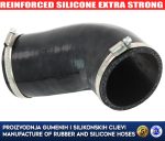 Zamjensko crijevo intercoolera NISSAN NAVARA NP300 PATHFINDER III 3.0 DCI, 144635X22C, 144635X21C, 14463PD - Slika 2
