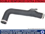 Zamjensko crijevo intercoolera i turbine NISSAN QASHQAI 1.5 DCI, 14463JD50D, 14463PC, 14460-VD, 14460VD - Slika 2