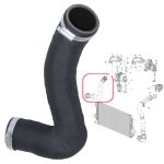 Zamjensko crijevo intercoolera turbine OPEL ASTRA J / ZAFIRA TOURER C, CDTI, 13345556, 360578926, 860418 - Slika 2