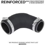 Replacement intercooler turbine hose AUDI / SEAT / VW / ŠKODA, 1.9 TDI / 2.0 TDI, 3C0145828K, 3C0145828E, 3C0145840C, 3C0145828F, 038131111C, 3C0145828A, 3C0145840H