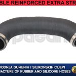 Zamjensko gornje crijevo od intercoolera do usisne grane LANCIA LYBRA 1.9 JTD, 46782191, A46782191