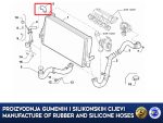 Zamjensko crijevo intercoolera turbine FIAT CROMA 1.9 JTD, 51756784 - Slika 2