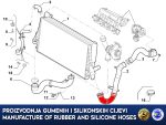 Replacement lower intercooler hose FIAT CROMA 1.9 JTD, 51791379, 51791372  - Image 3
