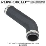 Replacement intercooler  hose FIAT GRANDE PUNTO 1.9 JTDM SPORT, 51795426, 55703084