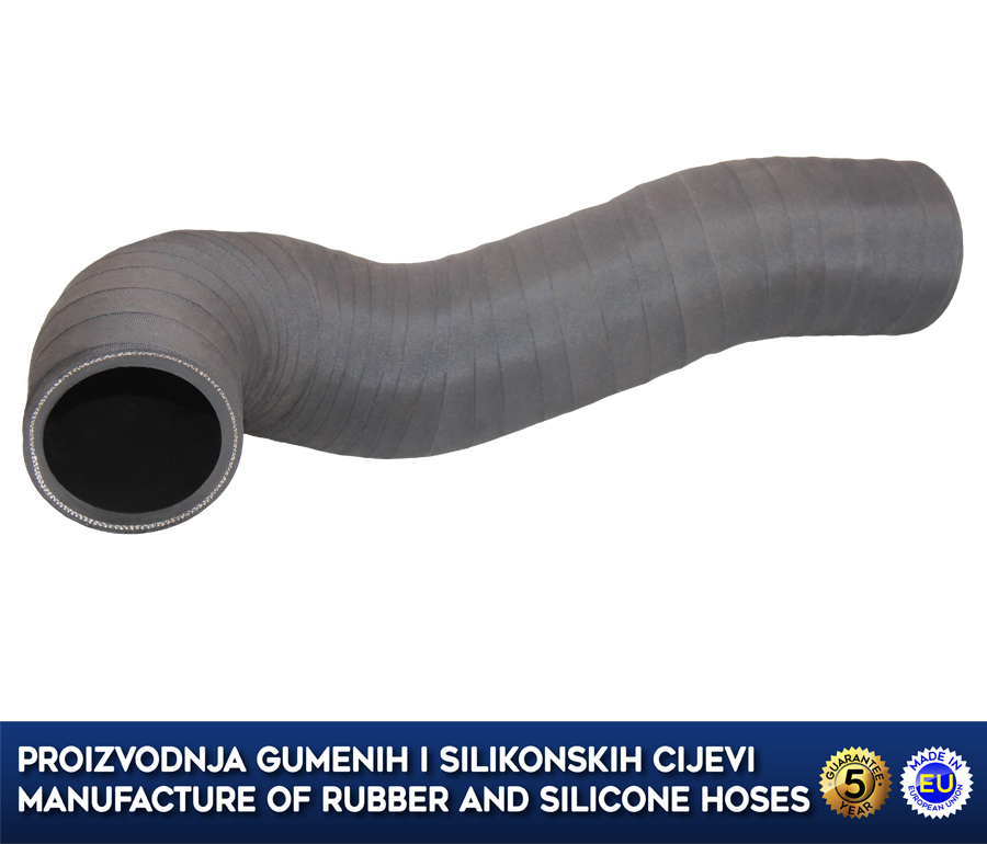 Replacement upper hose from intercooler to intake manifold FIAT MULTIPLA 1.9 JTD, 51822353, 51742227