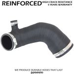 Replacement air filter box hose CHRYSLER, JEEP CHEROKEE 2.5 / 2.8 CRD, JEEP LIBERTY 2.8 CRD, 53013104AE, 53013104AC, 53013104AB, 53013104AD - Image 2