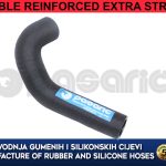 Replacement intercooler turbo hose, ALFA ROMEO MITO 1.3 JTDM, FIAT GRANDE PUNTO 1.3D, 55703072, 51785963 