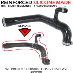 Replacement radiator hose ALFA ROMEO 147 GTA / GT 3,2,  ALFA ROMEO 156 GTA  / ALFA ROMEO 156 2.5 V6, 60689794, 60685103 - Image 2