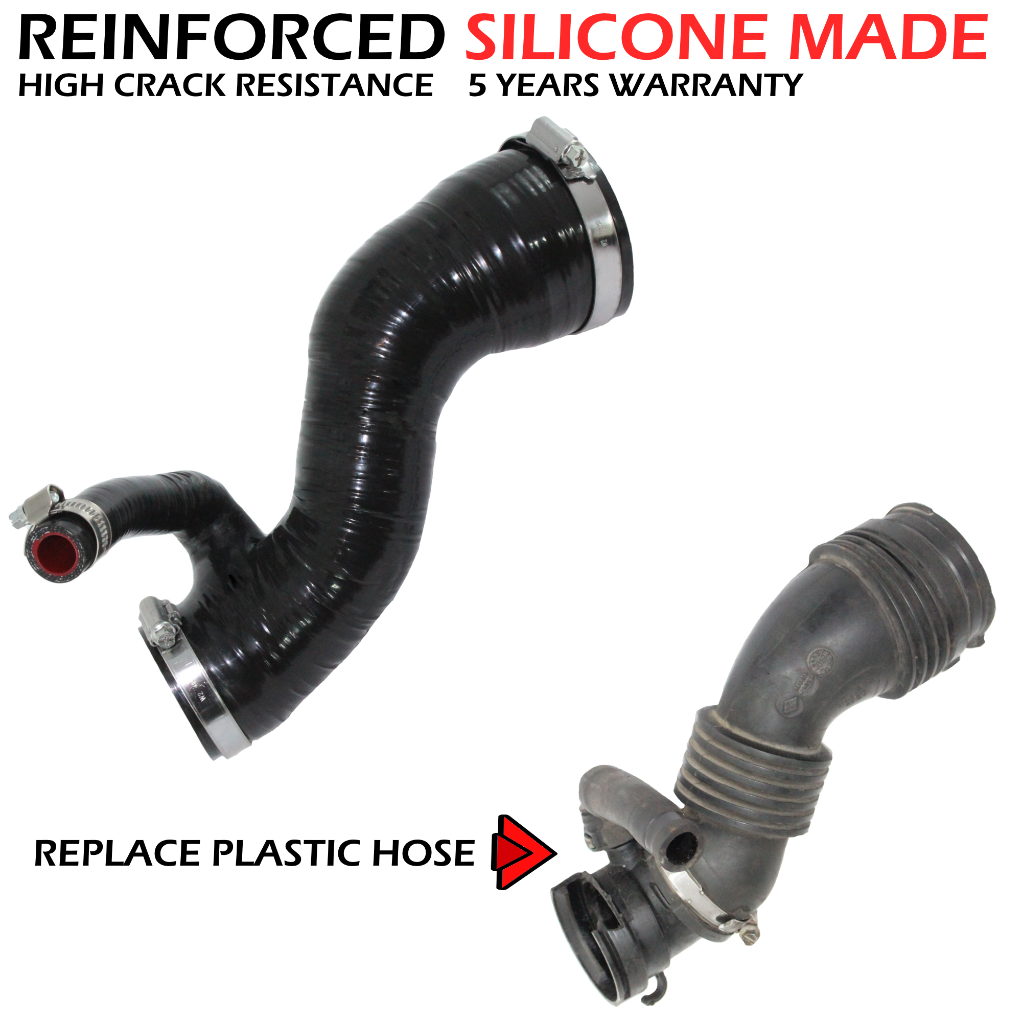 Replacement turbo hose RENAULT MEGANE II 1.9 DCI / SCENIC II 1.9 DCI, 8200412983