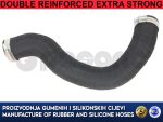 Replacement radiator hose HYUNDAI GALLOPER MK1/ MK2, MITSUBISHI PAJERO II  2.5 TD / TCID, MB538828A, HR173002, 153-12021  - Image 2