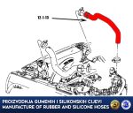 Zamjensko crijevo od intercoolera do turbine JEEP CHEROKEE 2.5 / 2.8 CRD, K052079801AD, K052079801AE, 52079801AD, 52079801AE - Slika 2