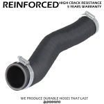 Replacement intercooler turbo hose MERCEDES SPRINTER CDI, A9015284382, 9015284382, A 901 528 43 82, 901 528 43 82 - Image 2