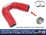 Replacement intercooler and turbine hose ALFA ROMEO GIULIETTA 1.6 JTD, 50517103, 50517510 - Image 2