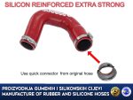 Replacement intercooler and turbine hose ALFA ROMEO GIULIETTA 1.6 JTD, 50517103, 50517510 - Image 3