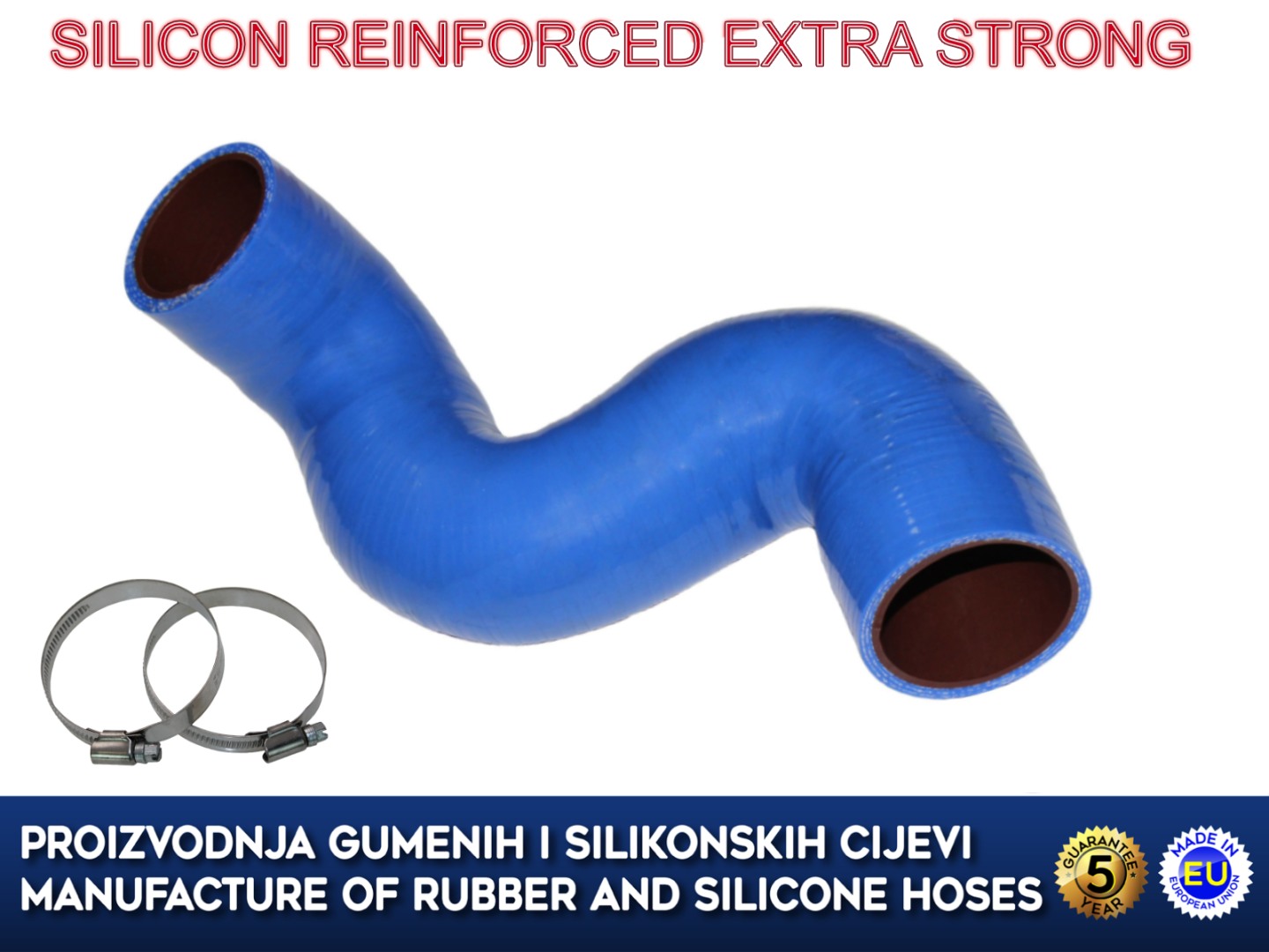 Replacement lower intercooler turbo hose AUDI A4 B6 / A6 C5, 1.9 TDI, 8E0145834P, 8E0145834M