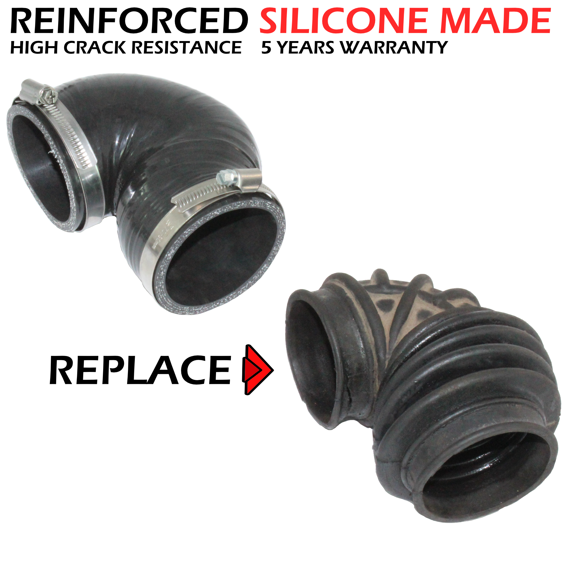 Replacement air intake hose OPEL FRONTERA 2.0 