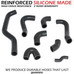 REPLACEMENT HOSES FOR YANMAR 4LH MARINE ENGINE, 9 pieces set